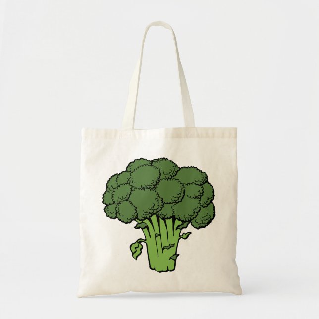 Tote Bag Brocoli vert (Devant)