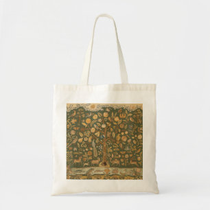 Tote Bag Broderie Anglaise Ancienne au Point de Tapissserie