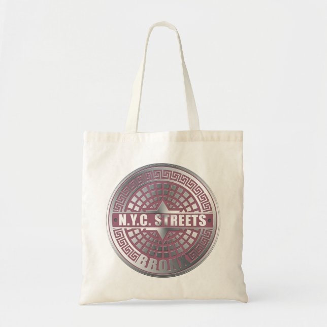 Tote Bag Bronx de couverture de trou (Devant)