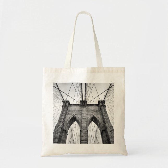 Tote Bag Brooklyn Bridge New York City Landmark (Devant)