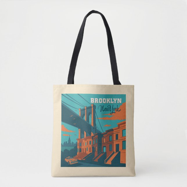 Tote Bag Brooklyn New York (Devant)