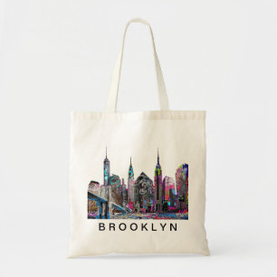 Tote Bag Brooklyn, New York en graffiti