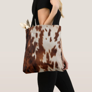 Tote Bag Brown noir blanc