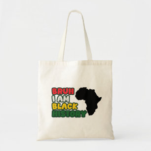 Tote Bag Bruh, Je Suis Histoire Noire