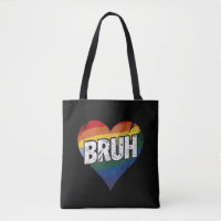 Bruh Mème Drôle Dire Bro Saluer Gay LGBT Pride