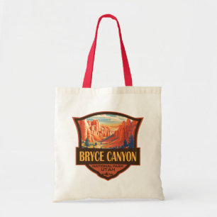 Tote Bag Bryce Canyon National Park Travel Art Vintage