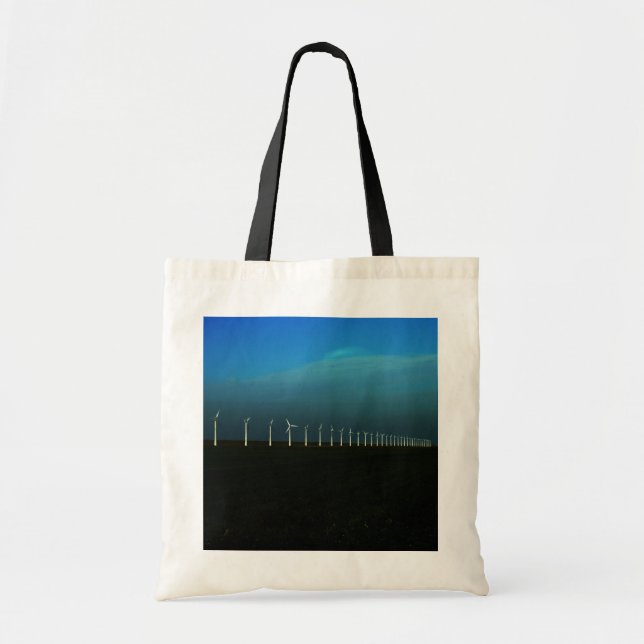 Tote Bag Bti de ferme éolienne (Devant)