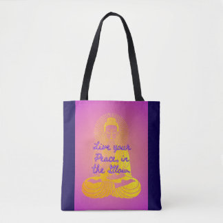 Tote Bag BuddhaToday V4 Sunrise Buddha Tote #1