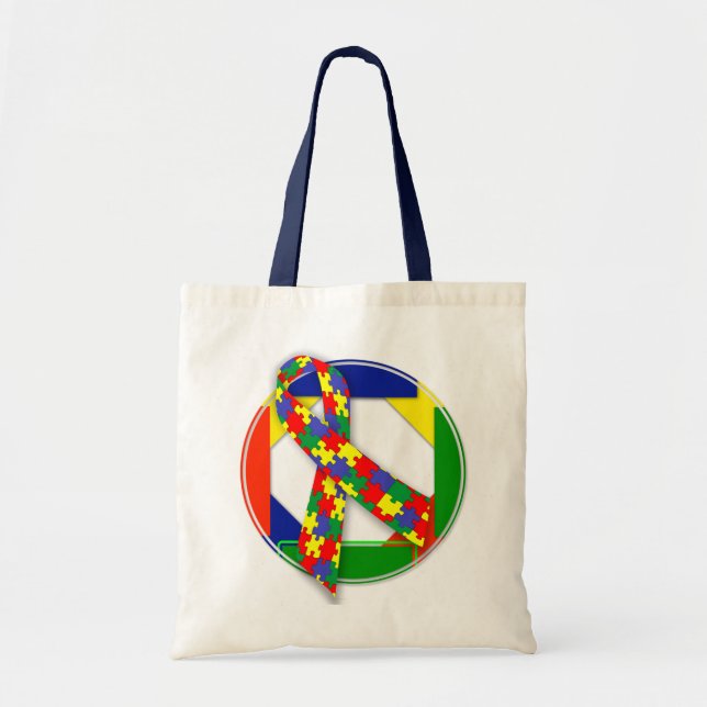 Tote Bag Budget de l'autisme Fourre-tout (Devant)