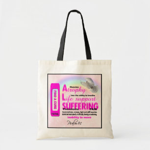 Tote Bag Budget de sensibilisation à la SLA Fourre-tout