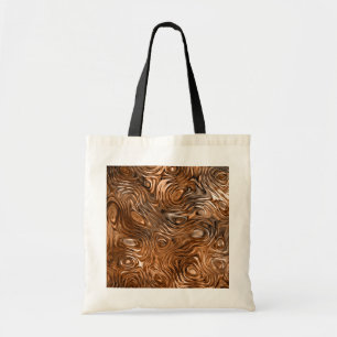 Tote Bag Budget d'impression "cuivre" moulé fourre-tout