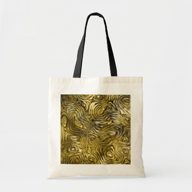 Tote Bag Budget d'impression "or" moulten fourre-tout (Devant)