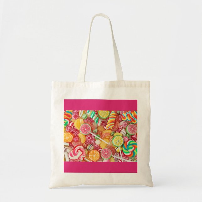 Tote Bag Budget doux Fourre-tout de sucrerie (Devant)