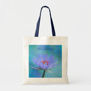 Tote Bag Budget fait sur commande Fourre-tout de nénuphar