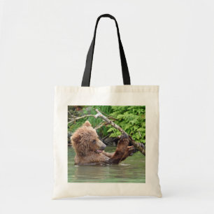 Tote Bag Budget Fourre-tout de grizzli