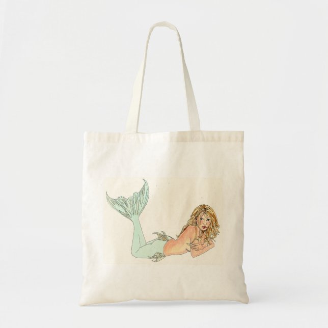 Tote Bag Budget Fourre-tout de Merrick de sirène (Devant)