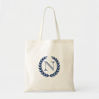 Tote Bag Budget Fourre-tout de monogramme de crête de