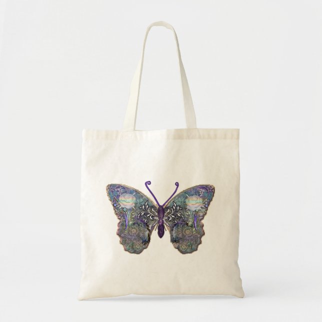 Tote Bag Budget Fourre-tout de papillon (Devant)