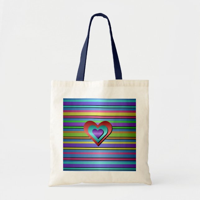 Tote Bag Budget Fourre-tout de ruban (Devant)