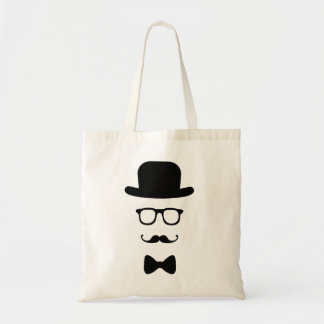 Tote Bag Budget Fourre-tout de visage de hippie