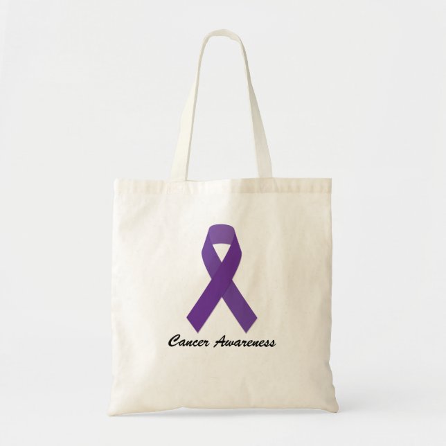 Tote Bag Budget Fourre-tout - Sensibilisation au cancer (Devant)