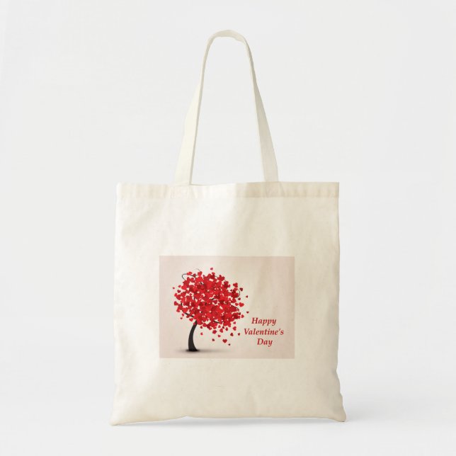 Tote Bag Budget Heureuse Sainte-Valentin Fourre-tout (Devant)