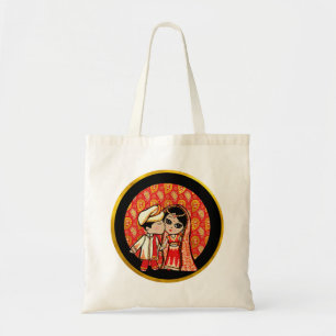 Tote Bag BUDGET Indienne mariée Mariage Couple mignon