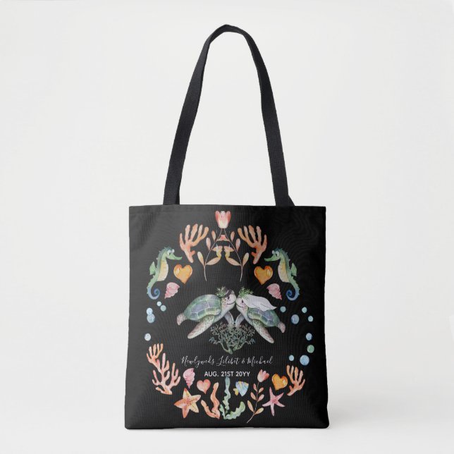Tote Bag BUDGET Nouveaux mariés Cadeaux de mariage personna (Devant)