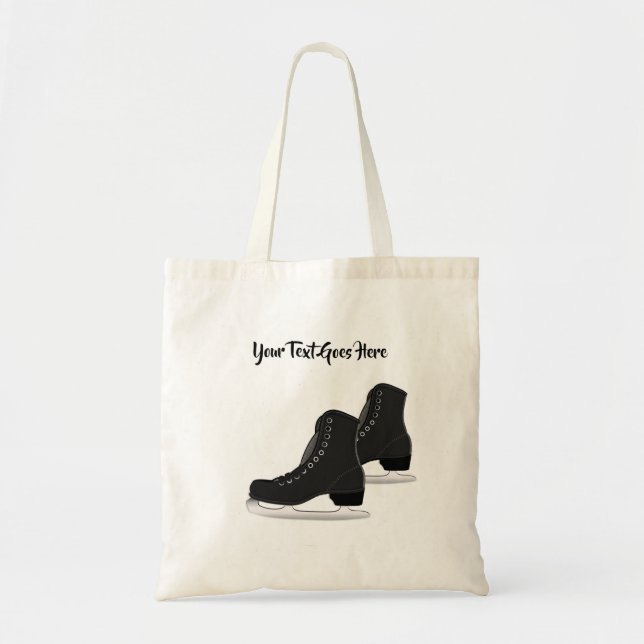 Tote Bag Budget Patinage sur glace Fourre-tout (Devant)