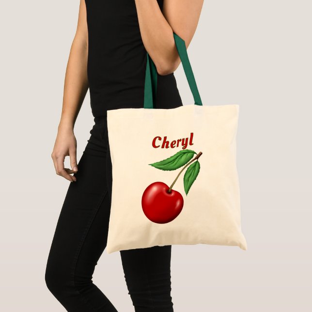 Tote Bag Budget personnalisé Red Cherry (Devant (produit))