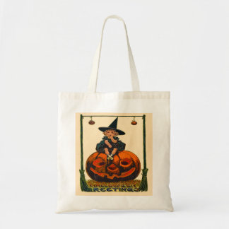 Tote Bag Budget vintage Fourre-tout d'art de Halloween