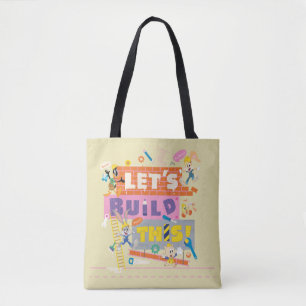 Tote Bag BUGS BUNNY BUILDERS™ Chantier "Construisons ensem