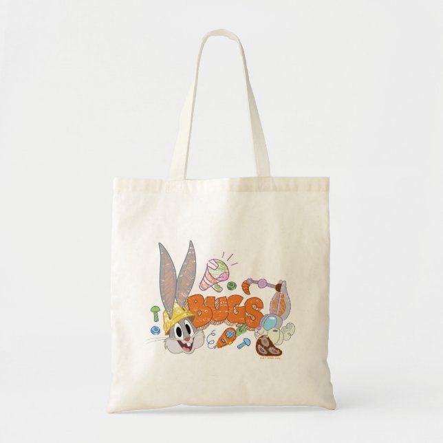 Tote Bag BUGS BUNNY BUILDERS™| Croquis de BUGS BUNNY™ (Devant)