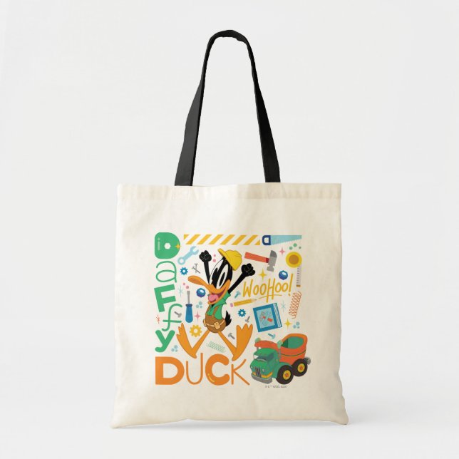 Tote Bag BUGS BUNNY BUILDERS™| DAFFY DUCK™ Outils de travai (Devant)
