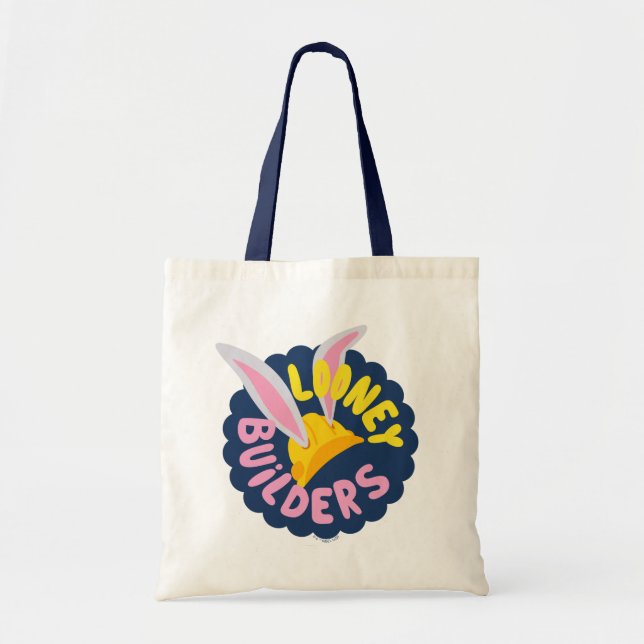 Tote Bag BUGS BUNNY BUILDERS™| Hard Hat Scalloped Logo (Devant)