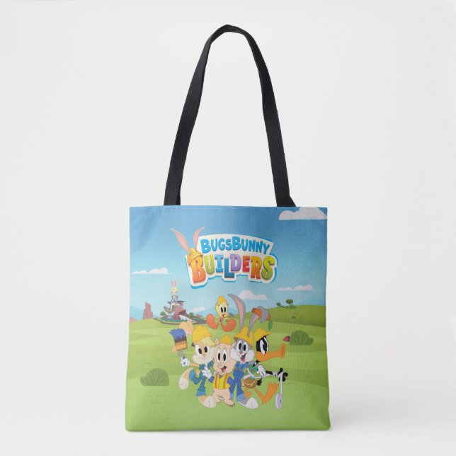 Tote Bag BUGS BUNNY BUILDERS™| Le groupe Looney Builders (Devant)