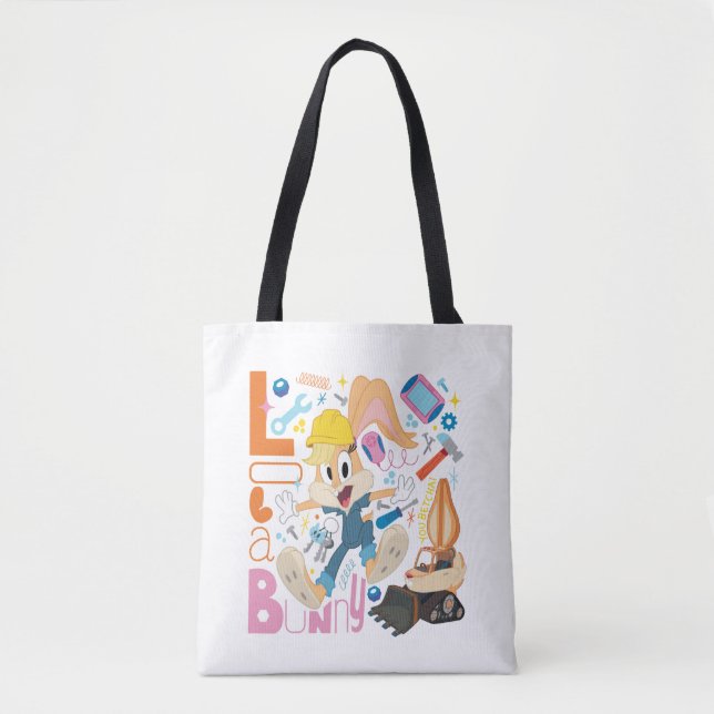 Tote Bag BUGS BUNNY BUILDERS™| Lola Bunny Work Tools (Devant)