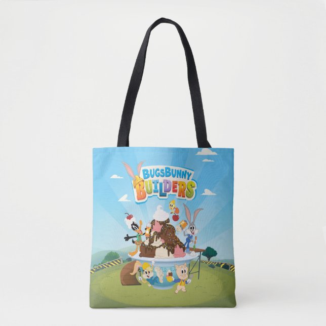 Tote Bag BUGS BUNNY BUILDERS™| Looney Builders Ice Cream (Devant)