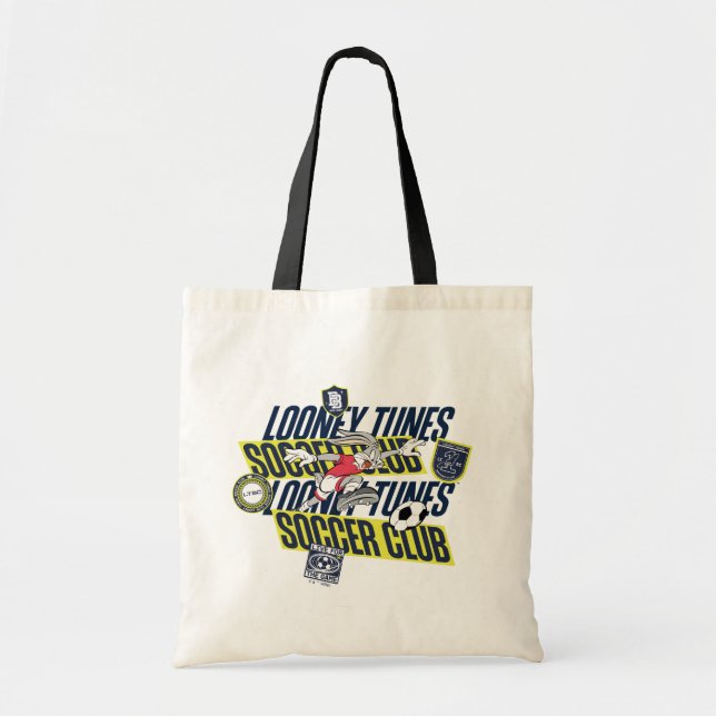 Tote Bag BUGS BUNNY™ LOONEY TUNES™ Club de Football (Devant)