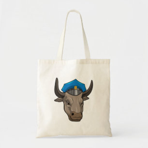 Tote Bag Bull agent de police Police