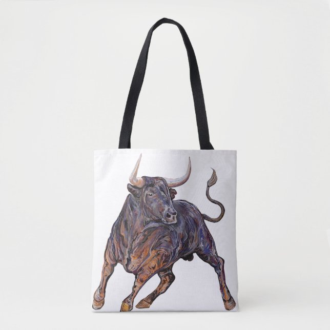Tote Bag Bull El Toro Taurus (Devant)