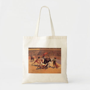 Tote Bag Bull Fight in Mexico (par Frederic Remington)