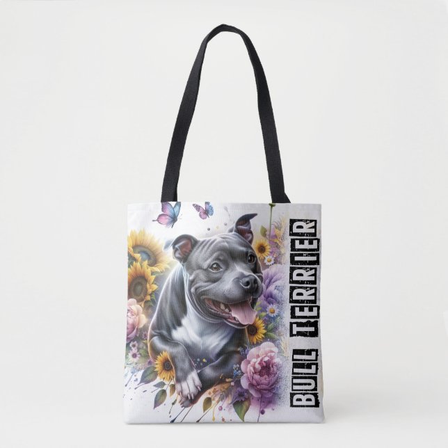 Tote Bag Bull Terrier (Devant)