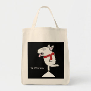 Tote Bag Bull terrier Doodle Haut du monde