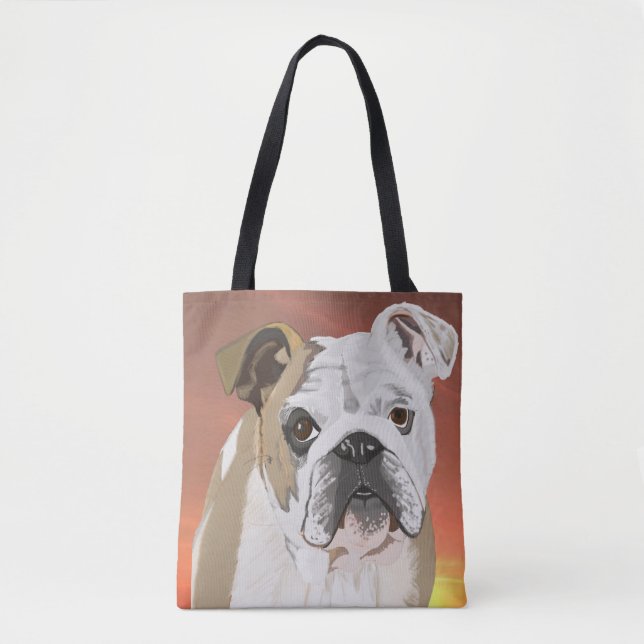 Tote Bag Bulldog anglais (Devant)