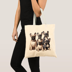 Tote Bag Bulldogs français
