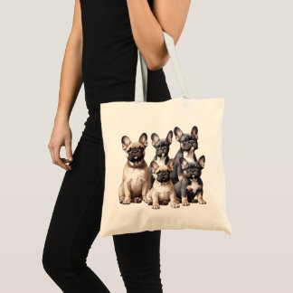 Tote Bag Bulldogs français
