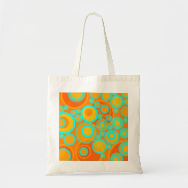 Tote Bag Bulles Abstraites (Devant)