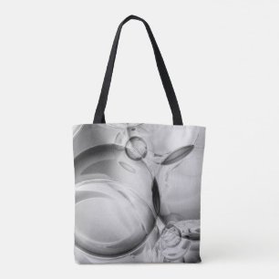 Tote Bag Bulles noires