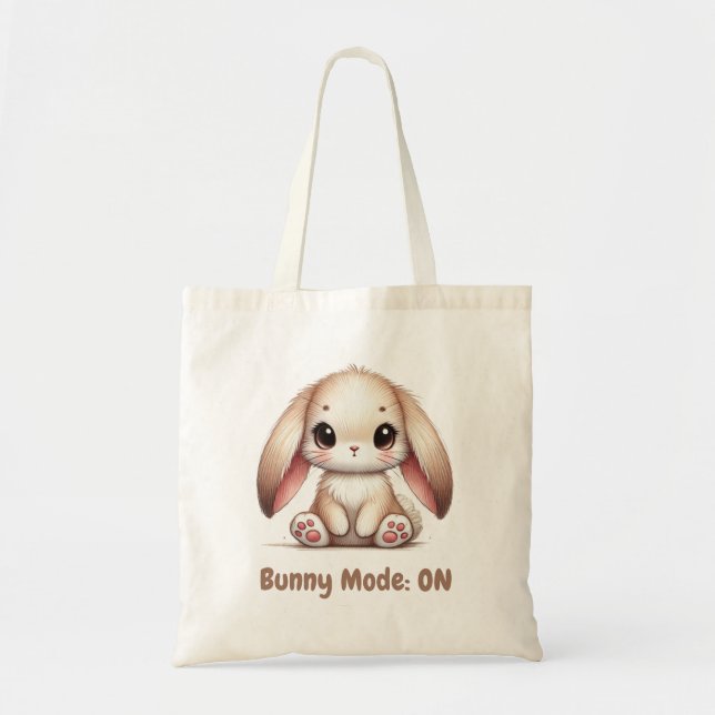 Tote Bag Bunny Earl Wonder (Devant)
